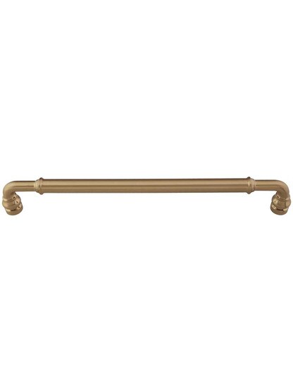 Brixton Cabinet Pull 8 13/16 inch - Center-to-Center in Honey Bronze.